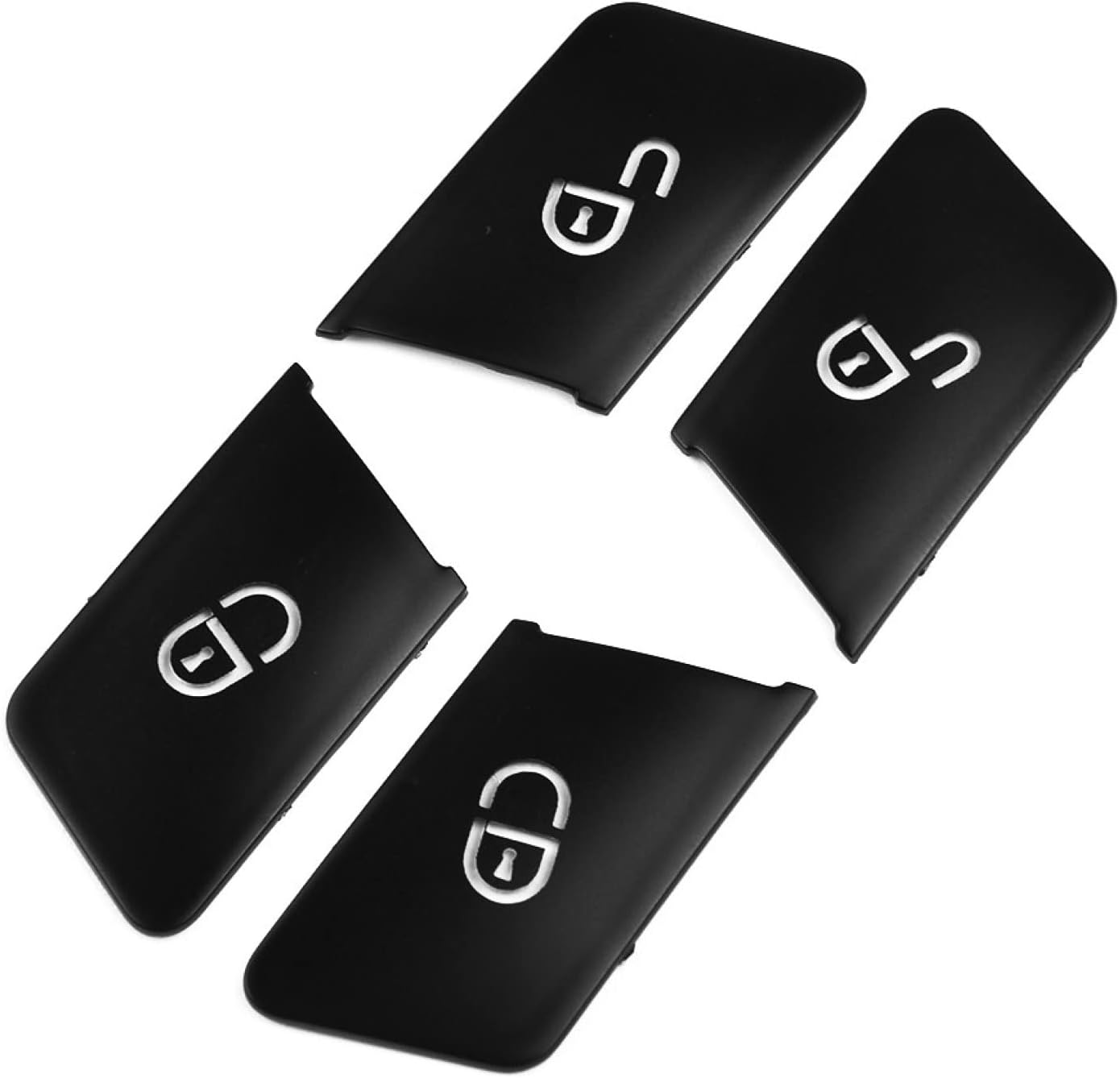 Car Door Lock Unlock Switch Button Cover Trim, for Class W204 W212 2007 2008 2009 2010 2011 2012 2013 2014 2015