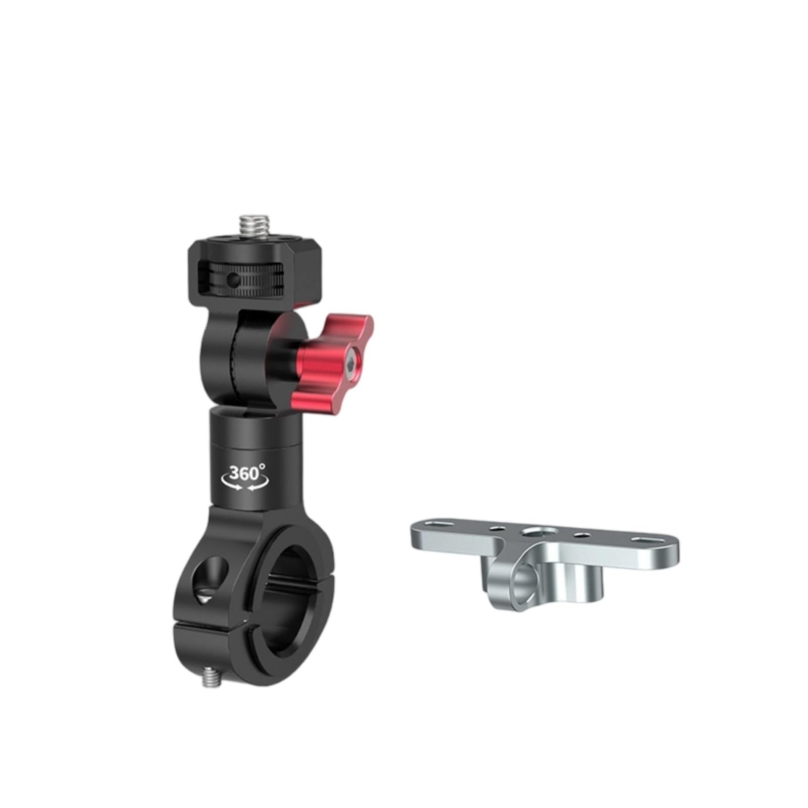 Yrohgkpn F Quick-Release Alloy Bike Mount Or Controllers 360°Rotation Shockproo Grip Tool-Ree Setup Quick Release Remote Bracket