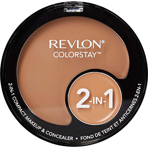 Revlon Colorstay 2 in 1 True Beige Compact Makeup and Concealer - 2 per case.
