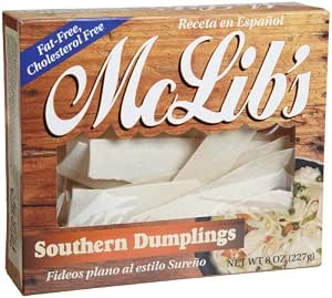 McLib's Southern Dumplings, 8-Ounce Boxes (Pack of 10)