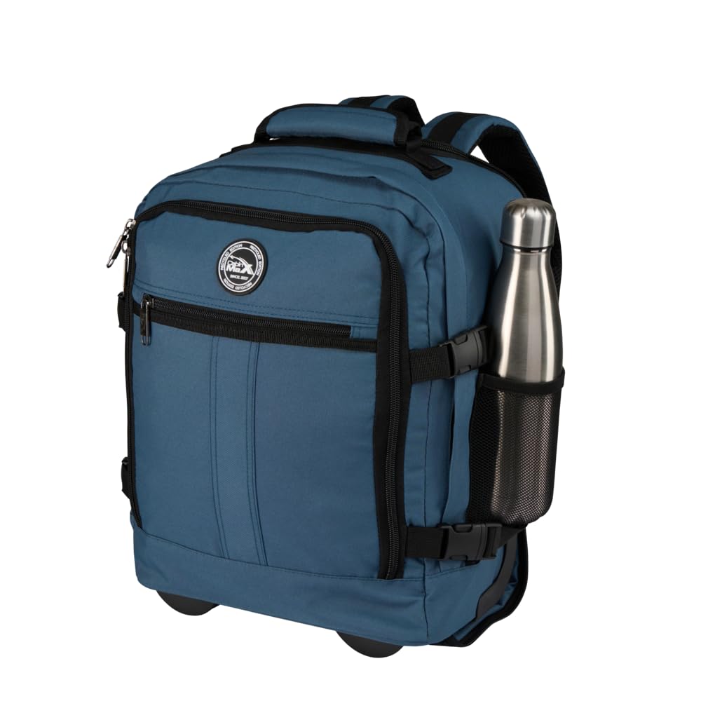 Cabin Max Reiserucksack, 40 x 20 x 25 cm, für Handgepäck – Rucksack mit niedrigem Sitz, geeignet für Ryanair (20 l, recyceltes Polyester, RPET)
