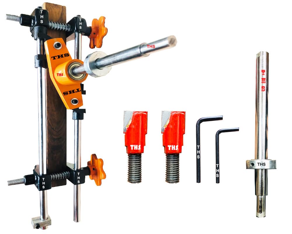 THS Mortise Lock Installation Jig, Jig-Mortise Lock Installation Kit, Lock Machine for Grooving Door Lock with 2 Bits (B0D3GN7RC9) Amazon Price History, Amazon Price Tracker