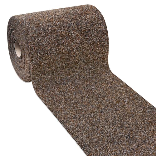 emmevi Passatoia Ingresso Moquette Asciugapassi Tinta Unita Corridoio Marciapiede 100x40 Cm Marrone