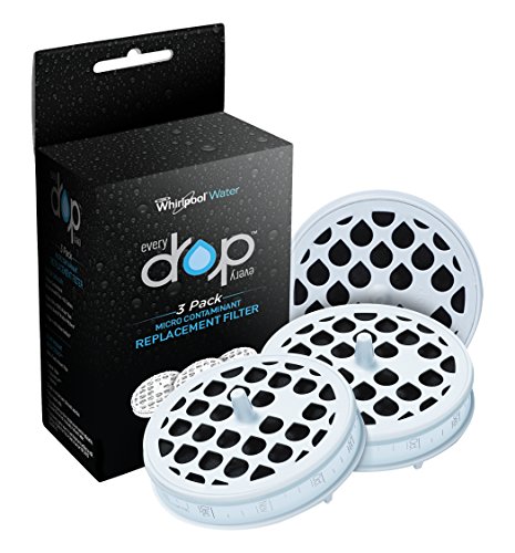 EveryDrop by Whirlpool Water DWWT2S1 Micro Contaminant Replacement Filter (Pack of 3)