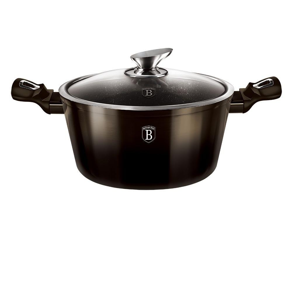 Berlinger Haus Metallic Line- Burgundy Edition Membro in vetro 24 cm BH/1926 acciaio inossidabile 18/8