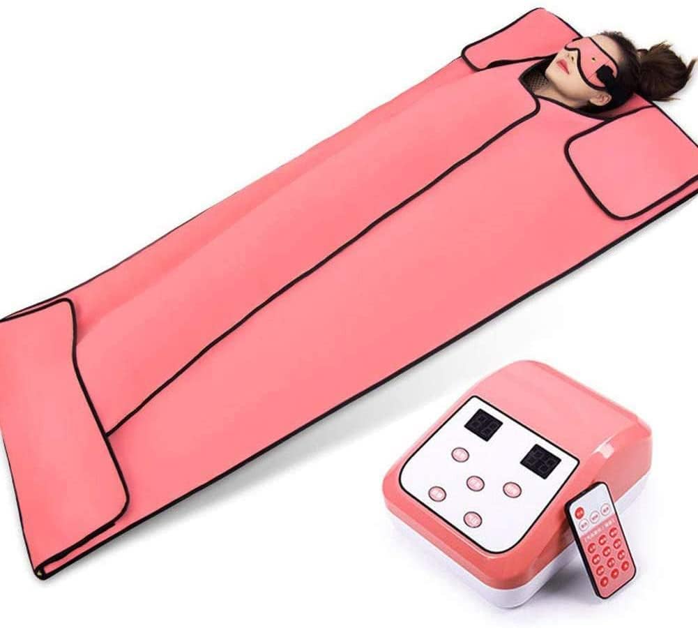 Manta de sauna de infrarrojos lejanos, manta de calefacción de sauna Oxford, pérdida de peso, moldeador de cuerpo, terapia de desintoxicación profesional, máquina de belleza