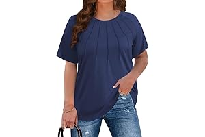 CARRROTMOB Dressy Tops for Plus Size Women