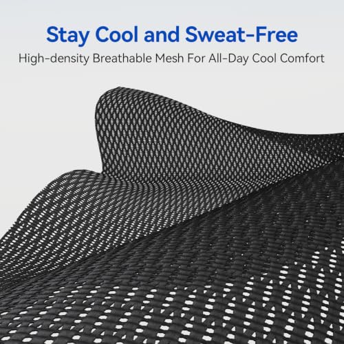 Image of SIHOO B300 PRO Ergonomic Office Chair, High Back Mesh Computer Chair with Wide Headrest, 6D Flip-Up Rotatable Armrests, Adaptive Lumbar Support, 135 Reclining Home Office Desk Chair, Soft Black