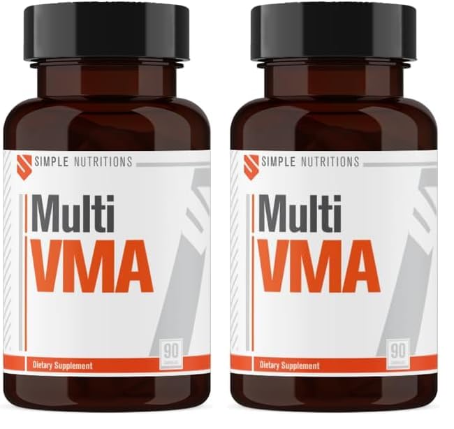 Multi VMA – Multivitamin & Multimineral Takviye | 90 Kapsül | Vitamin D3, C, B12, Çinko, Magnezyum, Ginseng, Koenzim Q10, Beta Glukan (2 paketi)