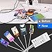10-Port USB Wall Charger Station with Rapid Charging Auto Detect Technology Safety Guaranteed Family-Sized USB Ports for Multiple Devices Smart Phone Tablet Laptop Computer