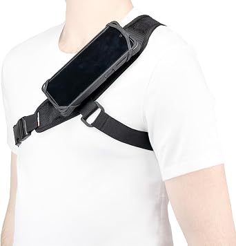 MOBILIS Chest strap with universal device holder 5-7 inches