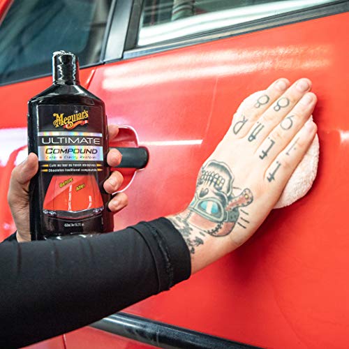 Meguiar's ULTPCKITEU Ultimate Paint Care Kit: 3 step process for the perfect paint finish. Contains: compound, car polish & car wax - Image 4