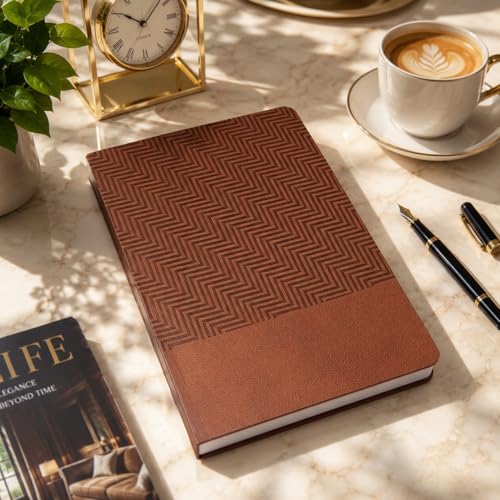 Image of FONSIE Diary journal for Girls and Women Rulled | pen holder | bookmark | Daily planner (8.27 inch * 5.7 inch inches).