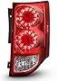 VIPMOTOZ Passenger Side OE-Style Red Lens Right LED Tail Light Lamp Assembly Replacement For 2011-2020 Dodge Grand Caravan Minivan 5182534AD