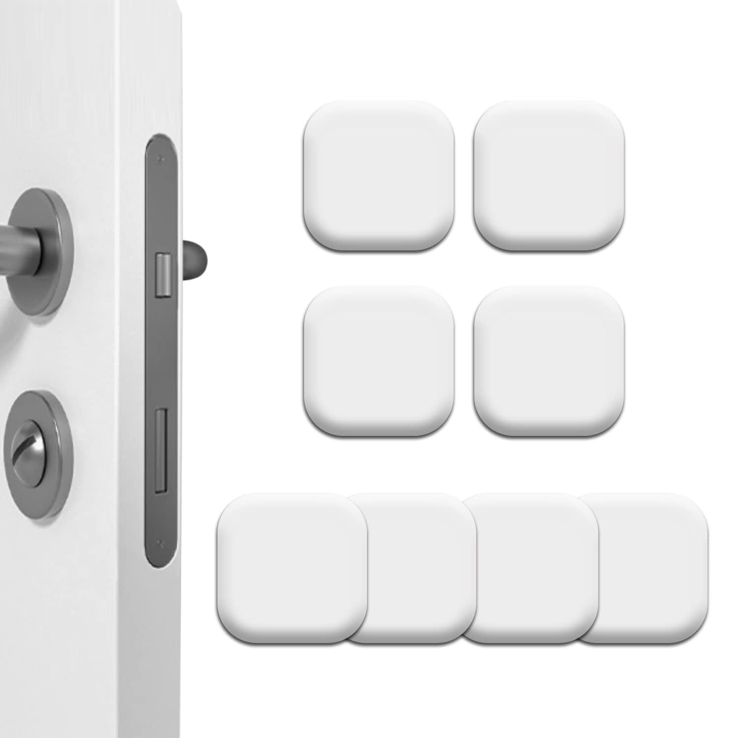 COOFANDY 4Pcs Anti-Collision Stickers, Wall Protector Silicone Gel Door Knob, Self-Adhesive Door Handle Stopper Bumper for Home ＆ Office Wall, Drop-Shipping Silencer, Anti Door Slam, Reusable (B0D6G1NRR7) Amazon Price History, Amazon Price Tracker