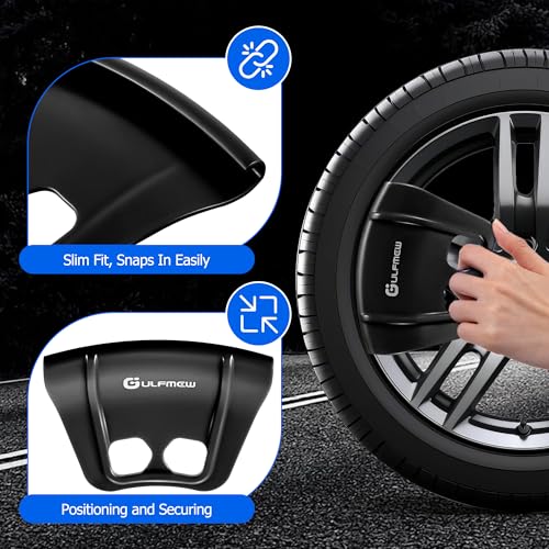 Image of 2 Rim Protectors for Tire Changing, Wheel Rim Guard Kit, Black