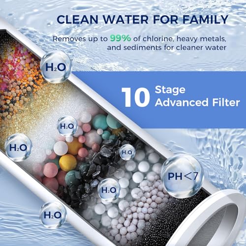 Image of Filtered Bidet Attachment for Toilet, Non-Electric Self Cleaning Bidet Toilet Seat Attachment with Pressure Controls, Dual Nozzles, Multi-Stage Water Softener Filters for Hard Water (White)