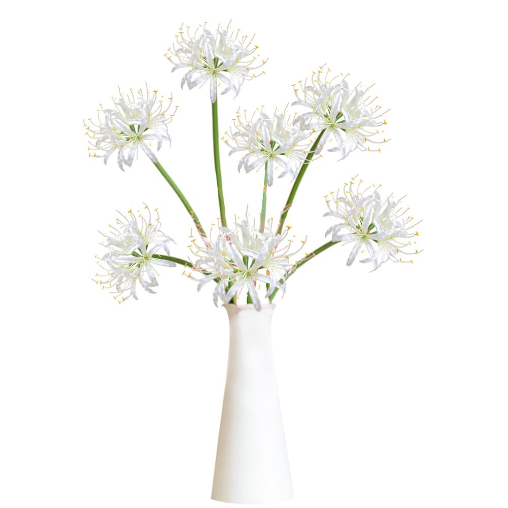 Amazon｜Magicherry 7本の茎 26.4インチ 造花 Lycoris Radiata