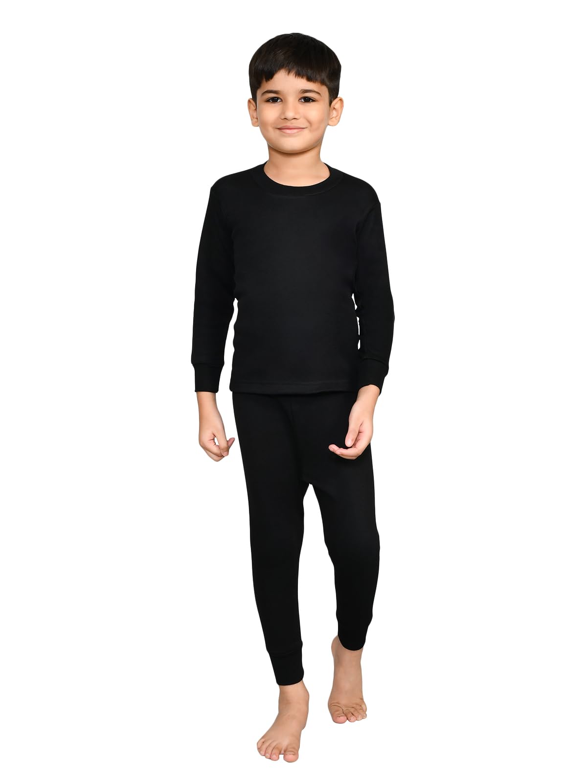 Lux Cottswool Kids Thermal Top and Bottom Set-image-46