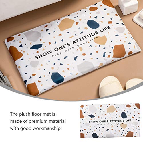 Tapete de piso YARNOW com secagem rápida, absorve água, tapete de cozinha, tapete antiderrapante par