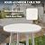 MAISON BACKYARDS 3-Piece Aluminum Outdoor Conversation Set, Modern Deep Seating Chairs with Thick Cushions & Coffee Table, Weather-Resistant for Garden, Porch, Deck, Balcony