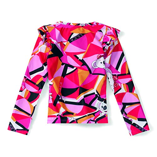 Conjunto Beachwear Lilica Ripilica meninas, Rosa, 8