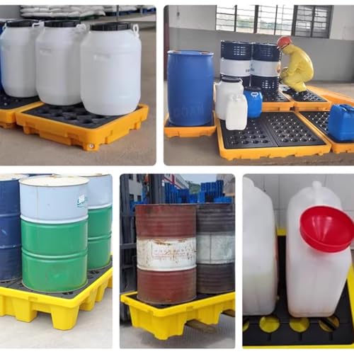Plateforme de rétention pour fûts étanche pour atelier industriel - 6