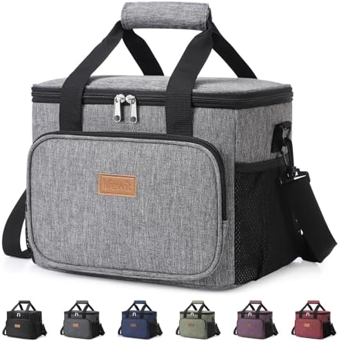 Lifewit Large Lunch Bag Insulated Lunch Box Soft Cooler Cooling T...