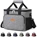 Lifewit Large Lunch Bag Insulated Lunch Box Soft Cooler Cooling Tote for Adult Men Women, 24-Can (15L), Grey