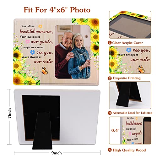 Facraft Memorial Picture Frame Gifts For Loss Of Mother Father Sympathy Gifts For Mothers Day Fathers Day Dad Mom Memorial Picture Frame In Loving Memory Of Grandma Grandpa Bereavement Photo Frames #TOP6