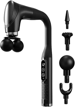 Deep Tissue Massager Double-Head Adjustable Speed