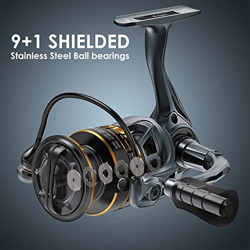 Image of Spinning Reel Tempo Sphera Plus , High-tech Innovative Fishing Reel, Lightweight, Durable & Sturdy, Incredibly Smooth, Powerful, Ultralight Spinning Reels