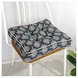 Stuhlkissen Bequemes Kissen Für Stuhl & Bank, Gepolstertes Sitzkissen Stuhl Für Ihre Esszimmer Stühle Und Bänke, Dicke Polsterung Steppkissen Bodenkissen,Bunt7,40x40x10cm