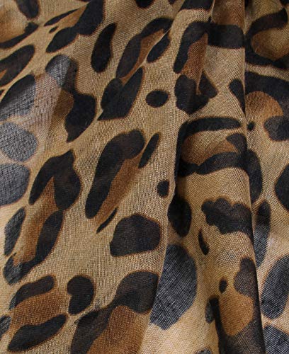Scarfand's Leopard Print Fashion Scarves Versatile Shawl & Wraps3