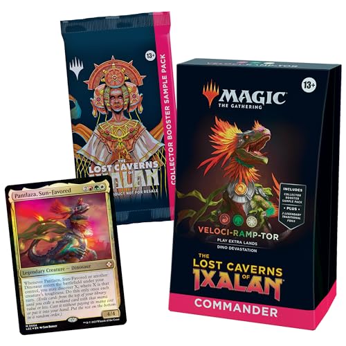 Image of Magic: The Gathering The Lost Caverns of Ixalan Commander Deck - Veloci-ramp-tor (English Version)
