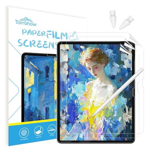 3 Pack Paper Screen Protector for iPad A16 11th/10th (2025 11inch/2022 10.9inch) + 2 Pencil Tip | Matte PET Paper Screen Protector Anti Glare Crafted for Natural Writing & Drawing Protects Pencil Tip