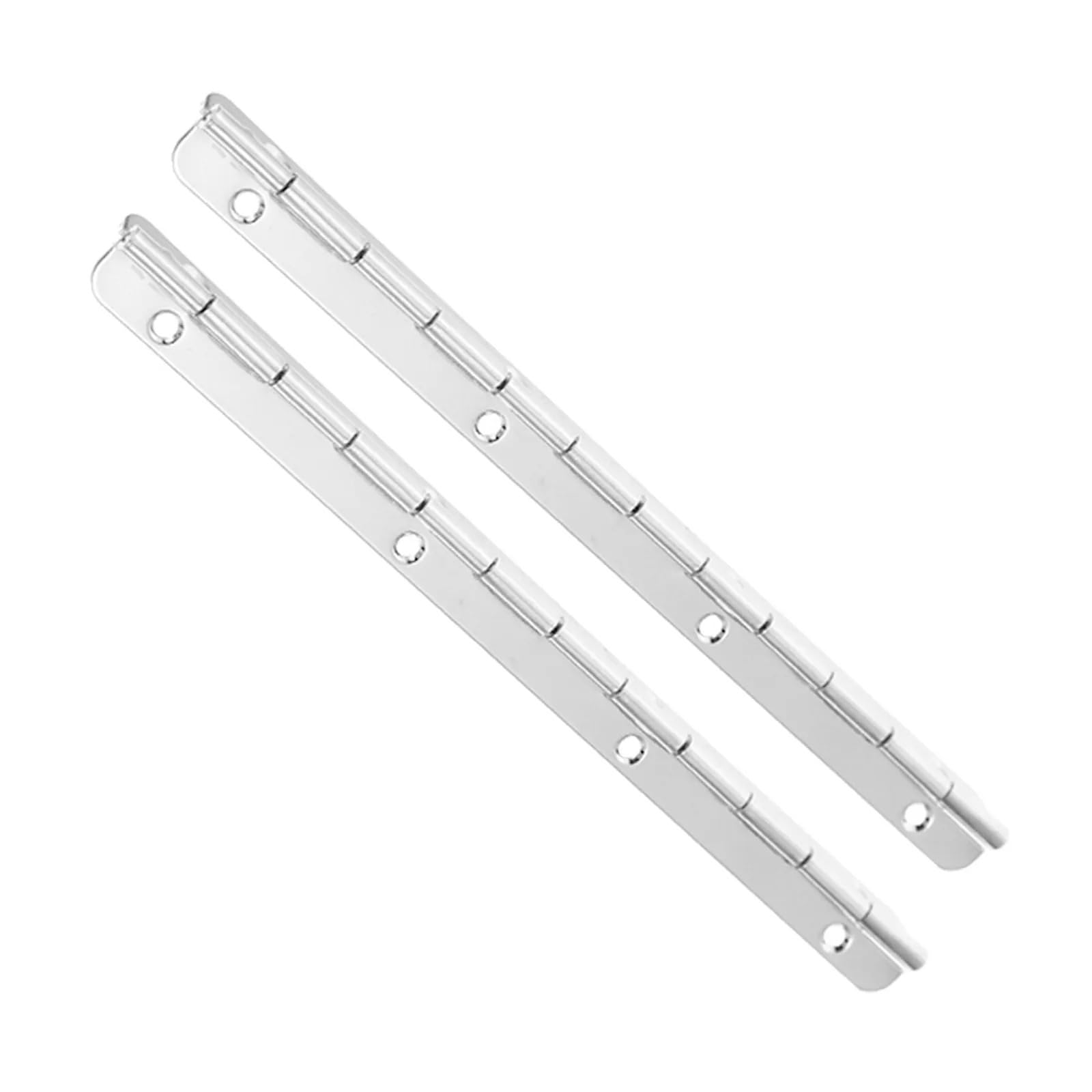 2Pcs Folding Heavy Duty Metal Piano Hinges Long for Wooden Box Cabinet Doors Jewelry Crafts Hinge for Pianos