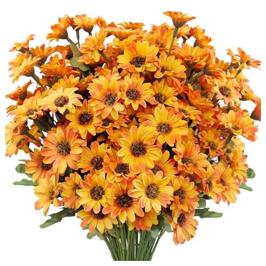 25+ Stunning Circle Driveway Landscaping Ideas to Transform Your Home 3 FOUSUKA 10 Bundles Artificial Fall Flowers Fake Mums Outdoor No Fade Faux Silk Daisy Bulk Plants Flower Arrangements for Autumn Home Outside Porch Patio Farmhouse Garden Pots Planter Decor