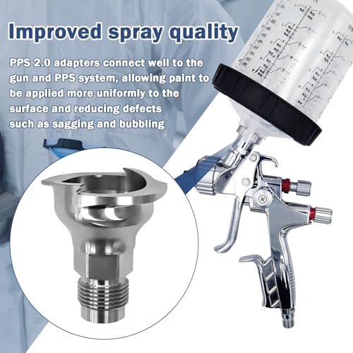 Image of SuperDi 26046 PPS 2.0 Spray Gun Adapter #S15 / 19 Thread BSP /3 /8 Inch Male