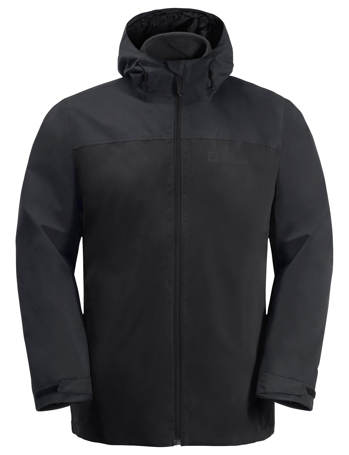 Jack Wolfskin Herren Taubenberg 3in1 Jkt M Jacket, Schwarz, M EU