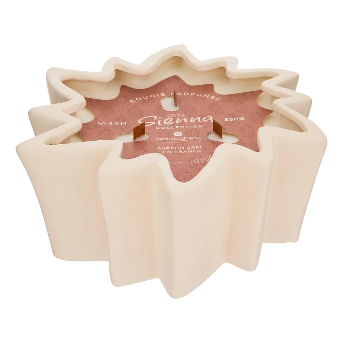 Atmosphera - Vela perfumada 850g siena vainilla
