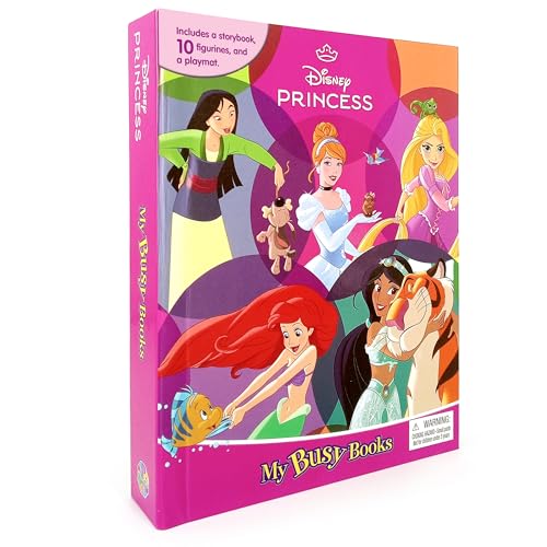 Disney Princess My Busy Books - Storybook, 10 figurines, playmat - Image 3