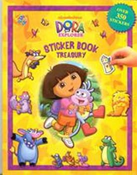 Paperback Dora The Explorer Sticker Book Treasury Book