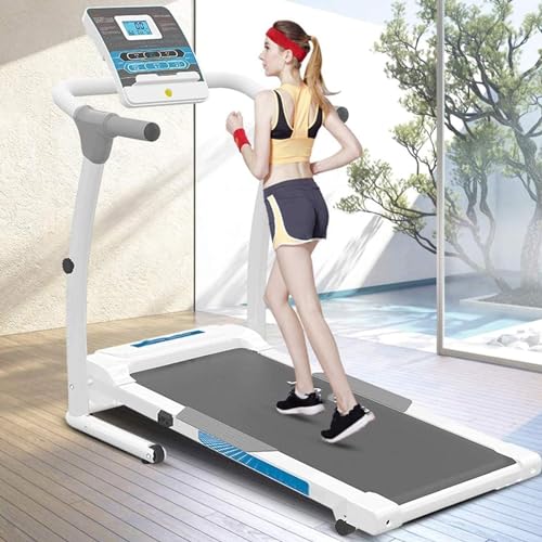 Image of Treadmill Folding Electric Motorised Walking Running Exercise Fitness Machine Automatic Adjustable Incline Anti Shock Hand Grip Pulse Sensor