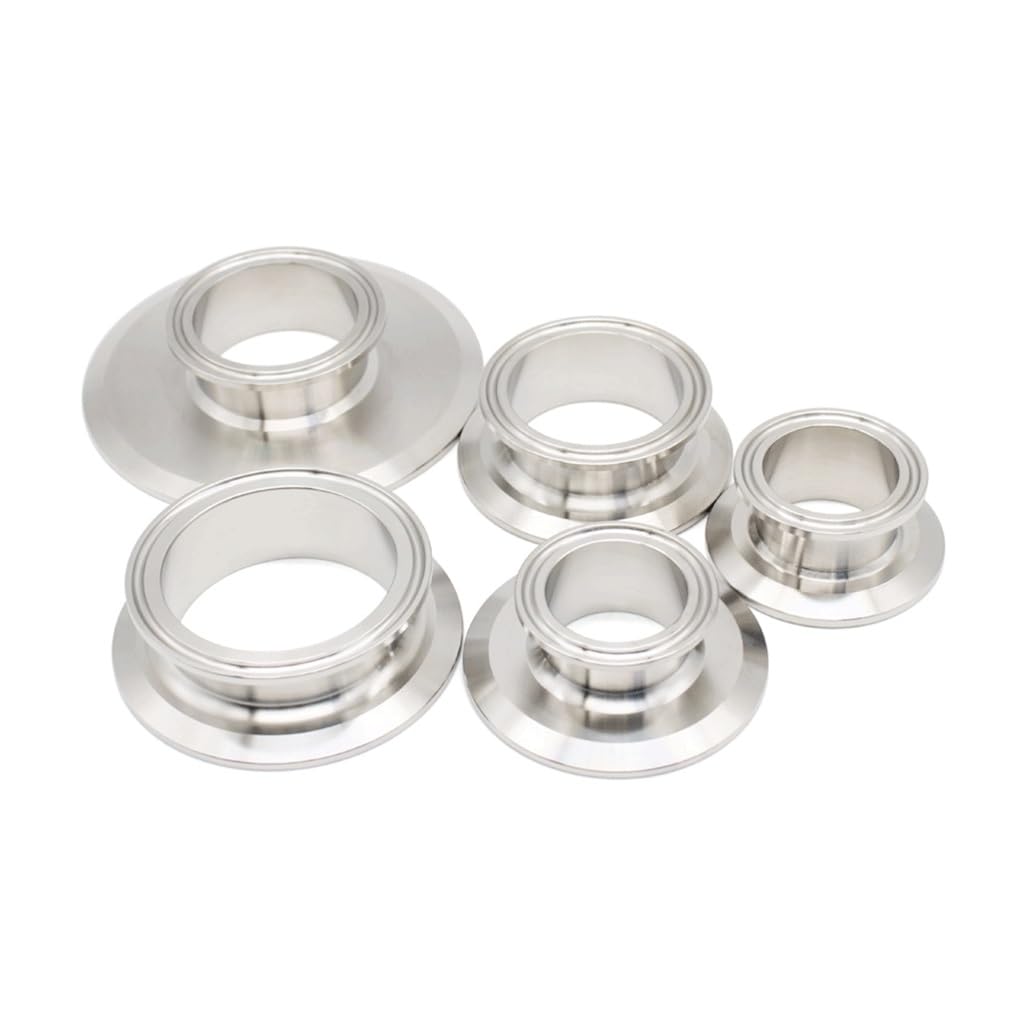 1 szt. 304SS Tri Clamp Reduktor Końcowy Pokrywa - ID węża 32mm - Trwałe akcesorium do montażu rur do domu i ogrodu(2 inchx4 inch)