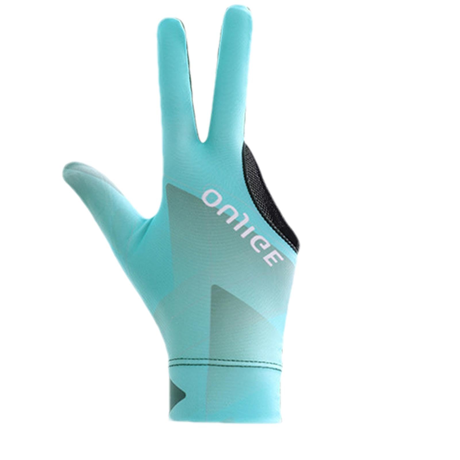 Unisex Pool Gloves | 3-Finger Billiards Gloves,Breathable Wear-Resistant Cue Action Gloves Billiards Accessories for Men Women