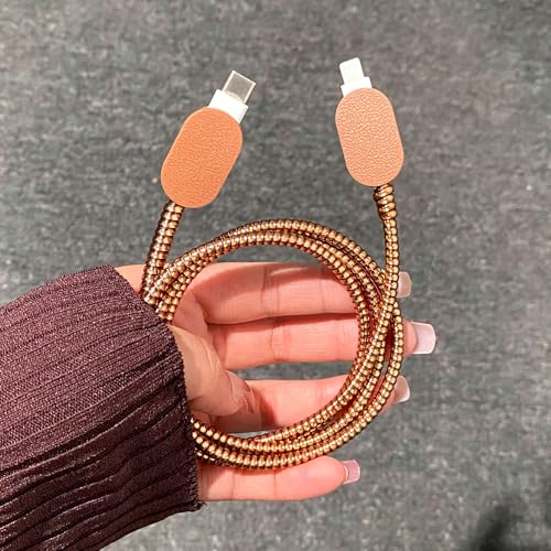 Protector de cable para iPhone ideal para el escritorio de mujeres y niñas 5
