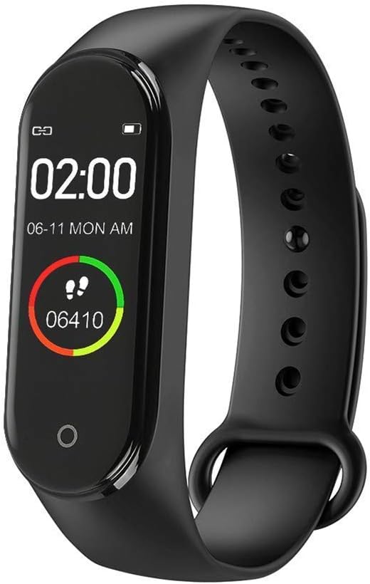 Rambot M4 Band Bluetooth Health Wrist Smart Band Monitor|SmartHealth for Men & Women Activity Fitness Tracker