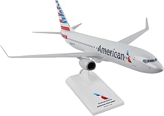Skymarks American 737-800 New Livery Model Kit (1/130 Scale) , White, unisex