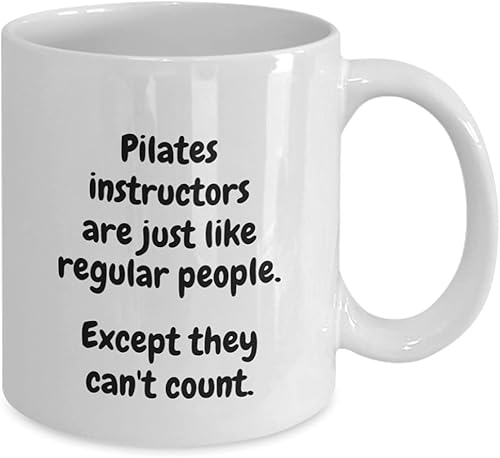 Miniatura 7 de Generic Taza de profesor de yoga para instructor de pilates. Ejercicio, entrenador de fitness, divertidos regalos de taza de instructor de pilates y